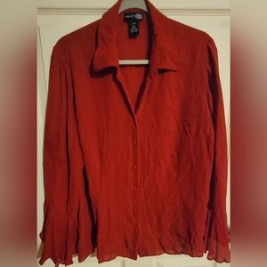 Venezia Red Blouse